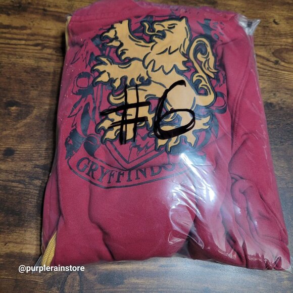 Universal Studio Harry Potter Gryffindor Zip Front Hoodie L The Wizarding World - Picture 14 of 14